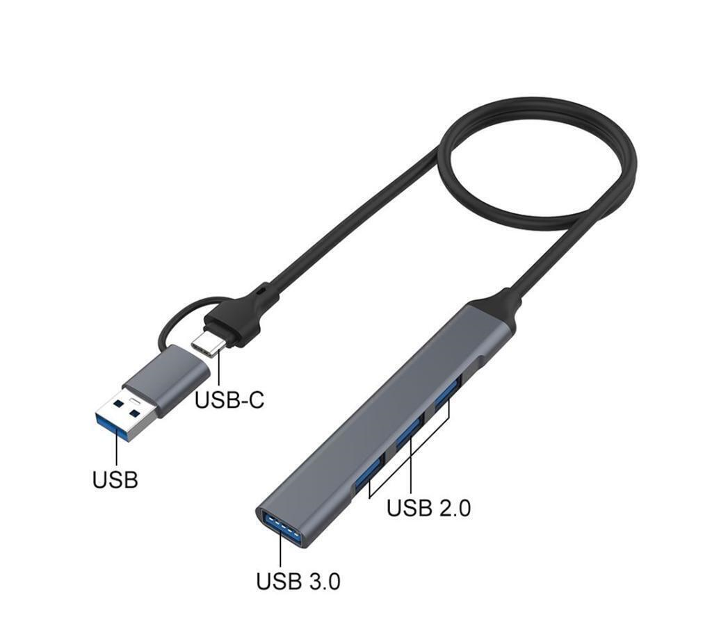 USB Hub rozbočovač 4 port