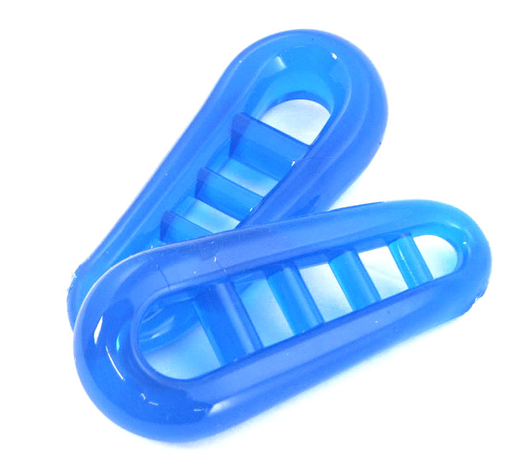 FOOT CARE S2030: silikonové terapeutické korektory mezi prsty modré