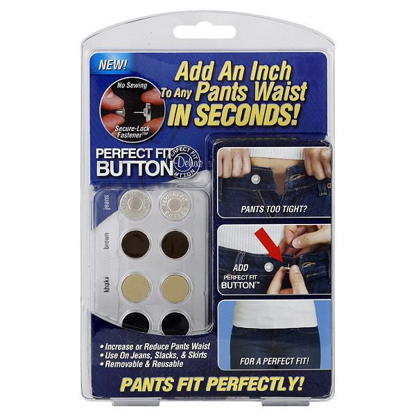 Knoflíky do kalhot Perfect Fit Button